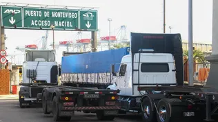 Paro en el puerto de Montevideo
