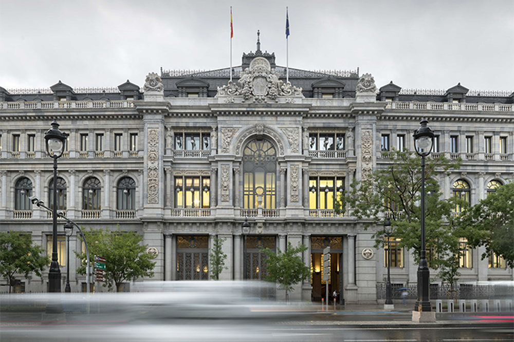 Edificio del Banco de España.