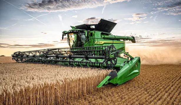 Expoactiva Nacional: primer premio del jurado, para la cosechadora S7, de John Deere.
