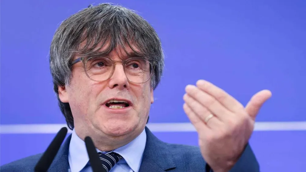El fugado y ex presidente de la Generalitat, Carles Puigdemont.