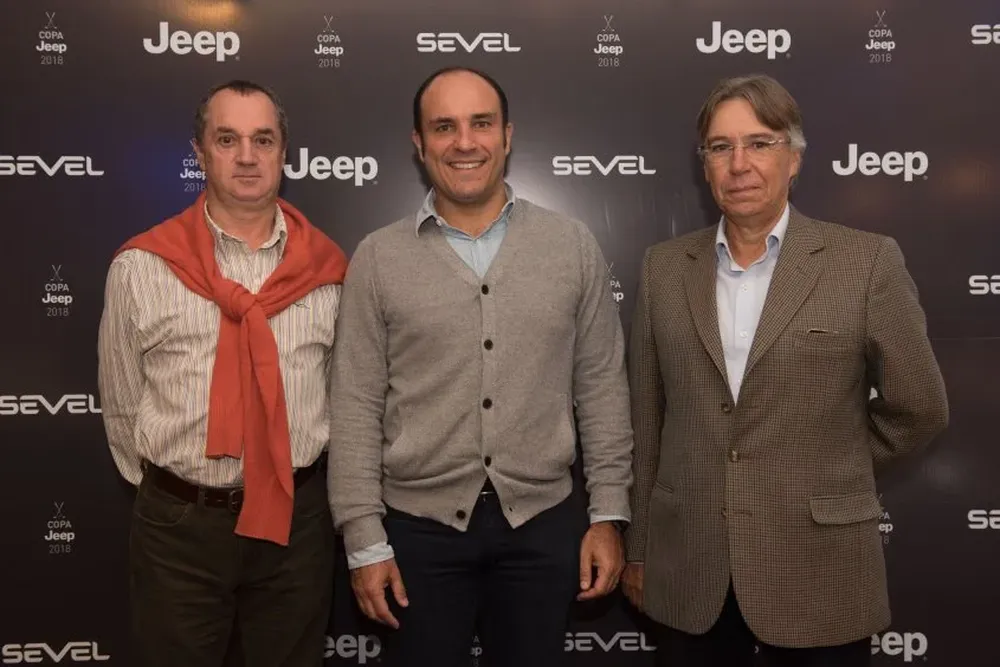 Gonzalo Vertiz, Domenico Cappelli y Oscar González Álvarez