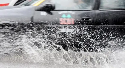 Las lluvias este viernes en Montevideo