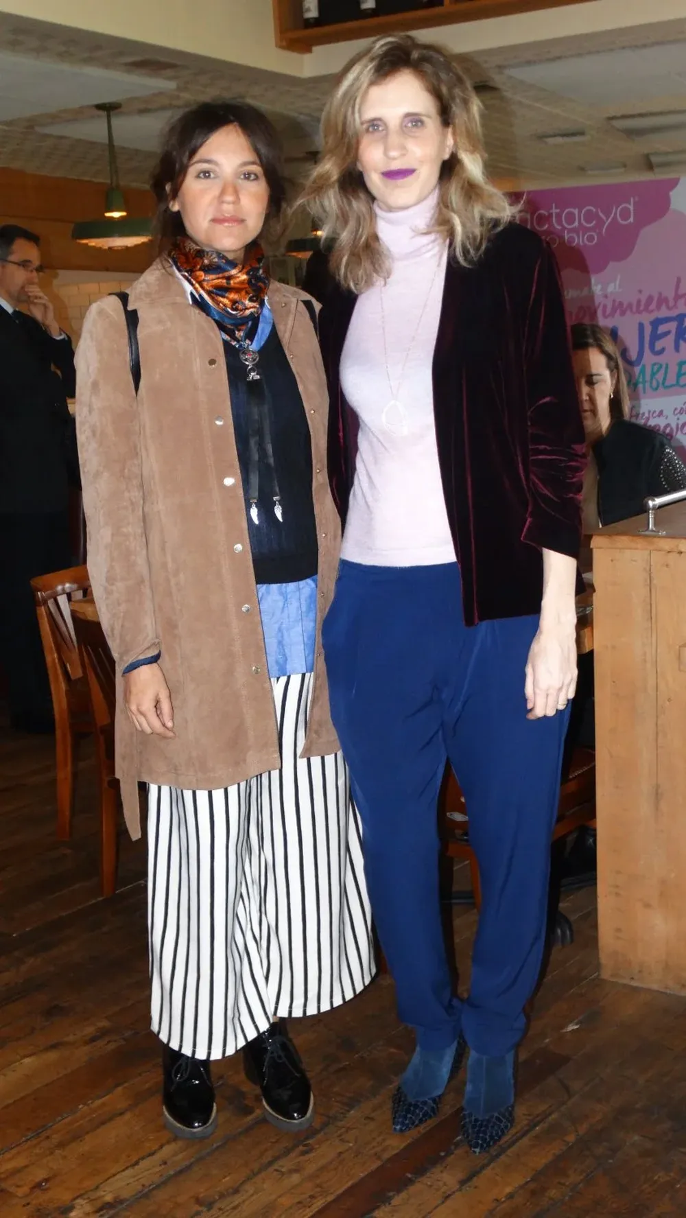 Caro Criado y Natalia Jinchuk