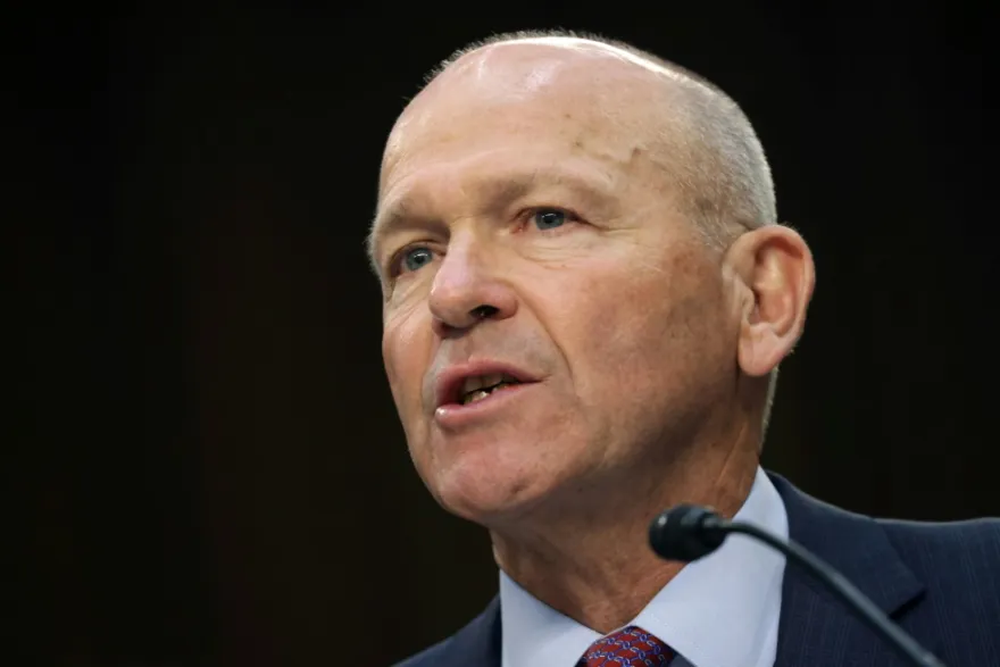 El presidente de Boeing, Dave Calhoun