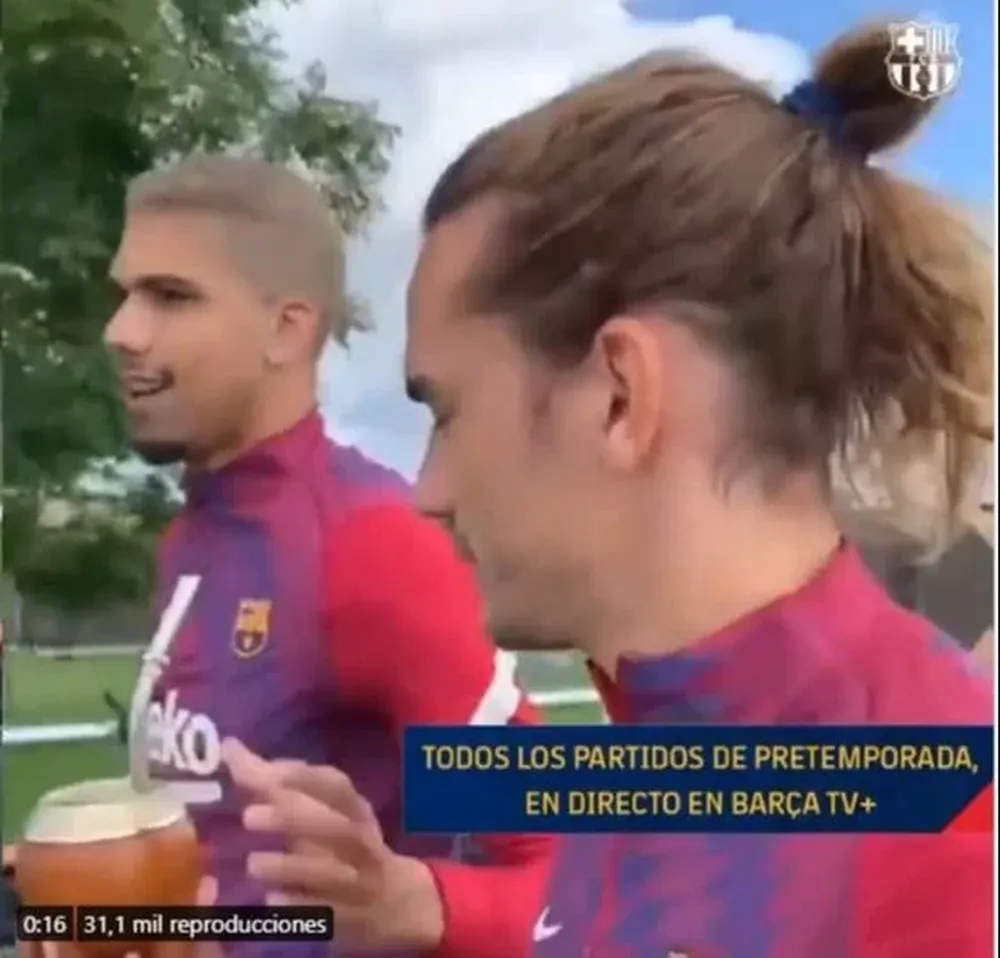 Araújo y Griezmann
