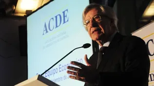 El ministro de Economía y Finanzas, ayer, durante su presentación en el foro organizado por Acde