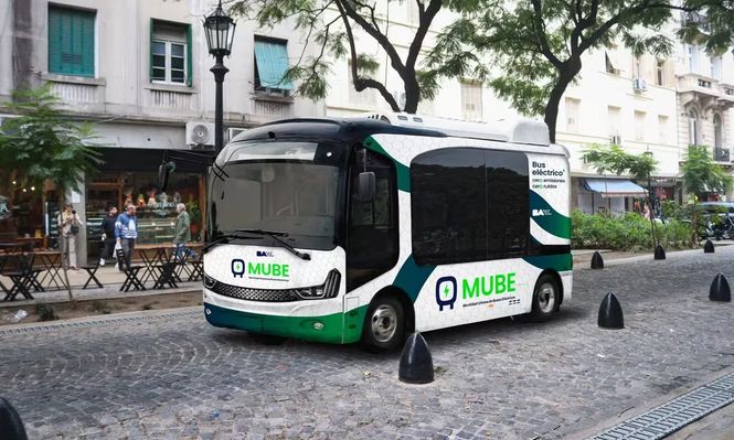 Así se verán los minibuses que el Gobierno de la Ciudad adquirirá.