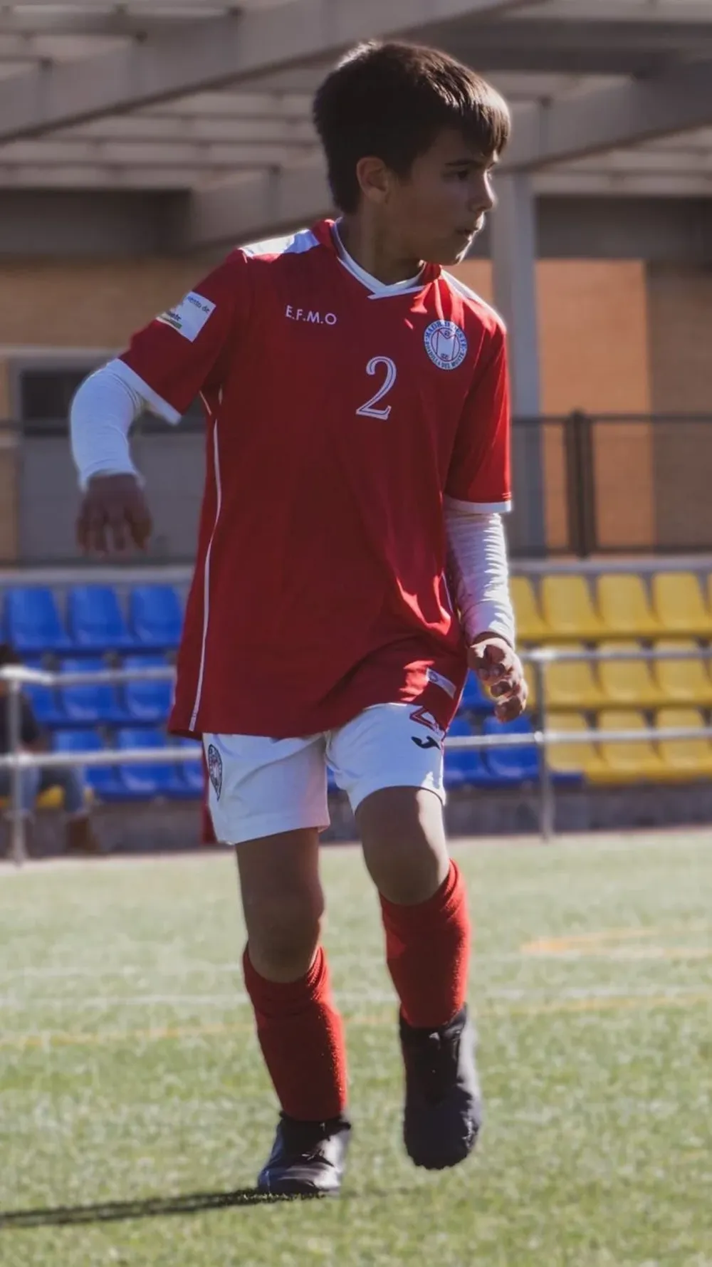 Luciano Giménez, el hijo de José María Giménez, jugó este sábado en su categoría en España