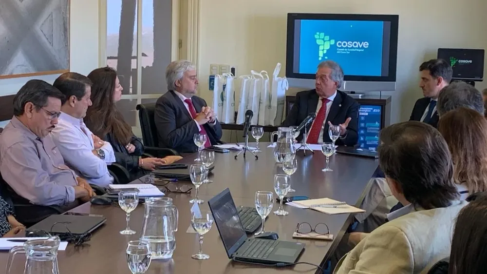 Reunión de la COSAVE.