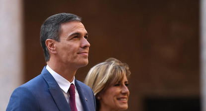 Pedro Sánchez y Begoña Gómez