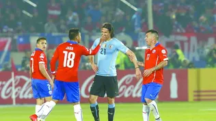 Jara y Cavani, en la incidencia de la polémica de la Copa América