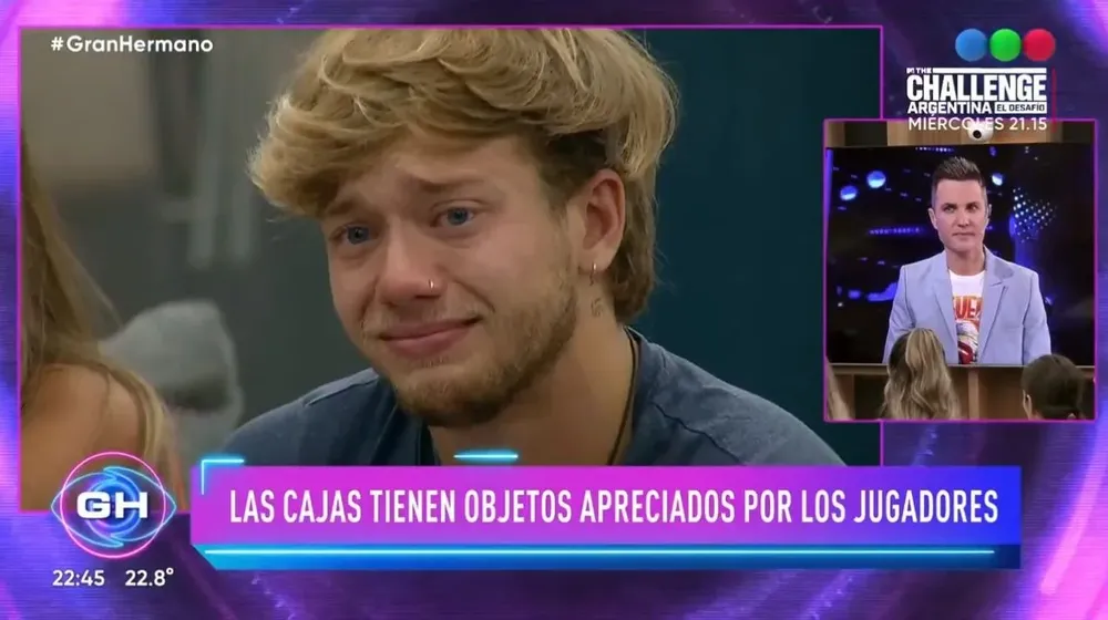 La emoción de Nacho tras recibir el regalo de su padre