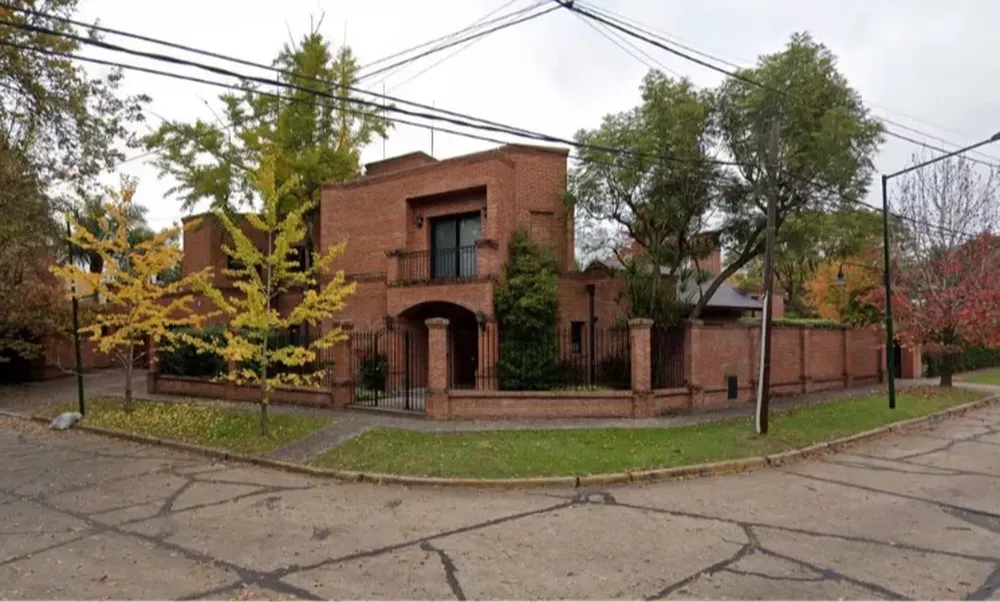 El domicilio donde fue hallado el empresario en San Isidro