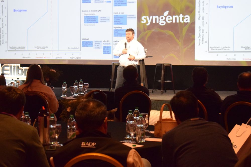 Ing. Agr. Nicol&aacute;s Bongiorni, Gerente T&eacute;cnico de Herbicidas de Syngenta Latam.