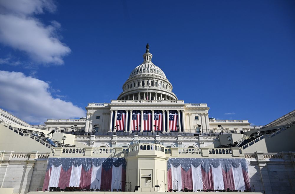 Por primera vez en 40 años, la ceremonia será en el interior del Capitolio por el frío polar