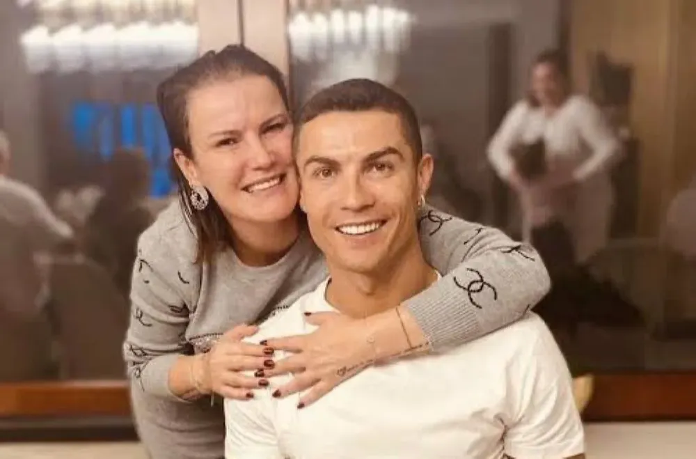 Katia Aveiro y Cristiano Ronaldo