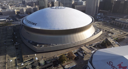 El Superdome de Nueva Orleans, donde se celebrará el Super Bowl el 9 de febrero
