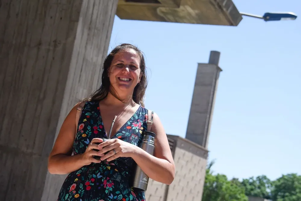 María Inés Fariello en la Facultad de Ingeniería