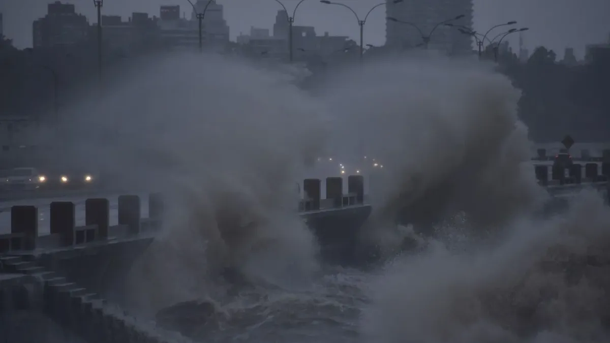 Aviso especial de Inumet por tormentas fuertes y posterior formación de ciclón extratropical: los detalles