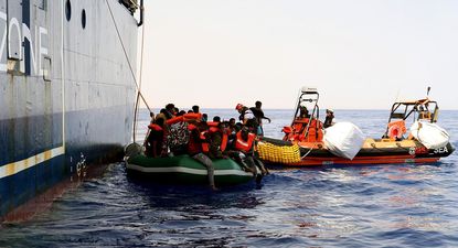 Un barco humanitario rescata a 87 migrantes en el mar Mediterráneo