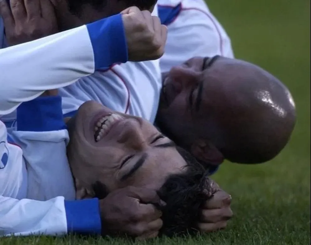 Luis Suárez y Totono Silva