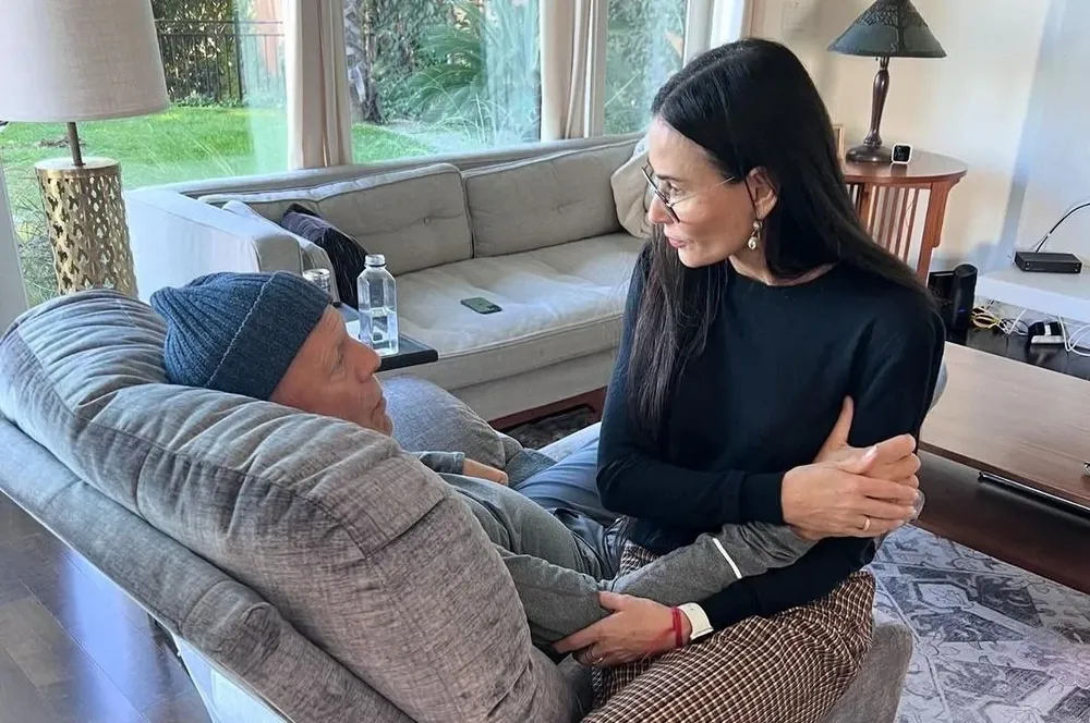 Demi Moore y Bruce Willis