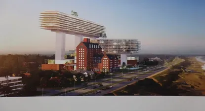 Viñoly diseñó nuevo proyecto para el San Rafael: dos torres horizontales de 100 metros