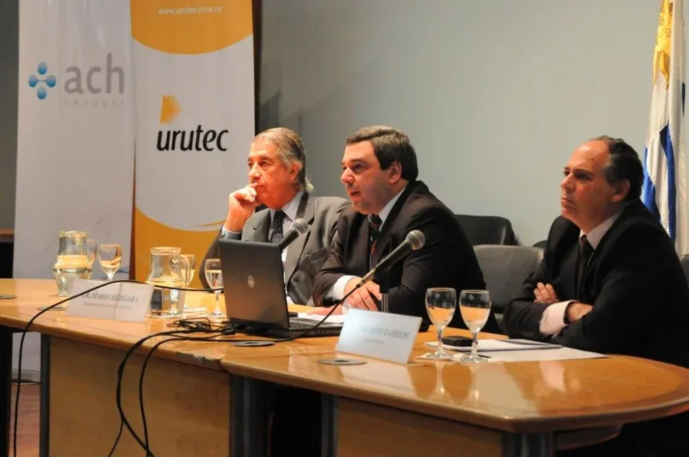 Jorge Perazzo, Mario Bergara y Eduardo Barbieri