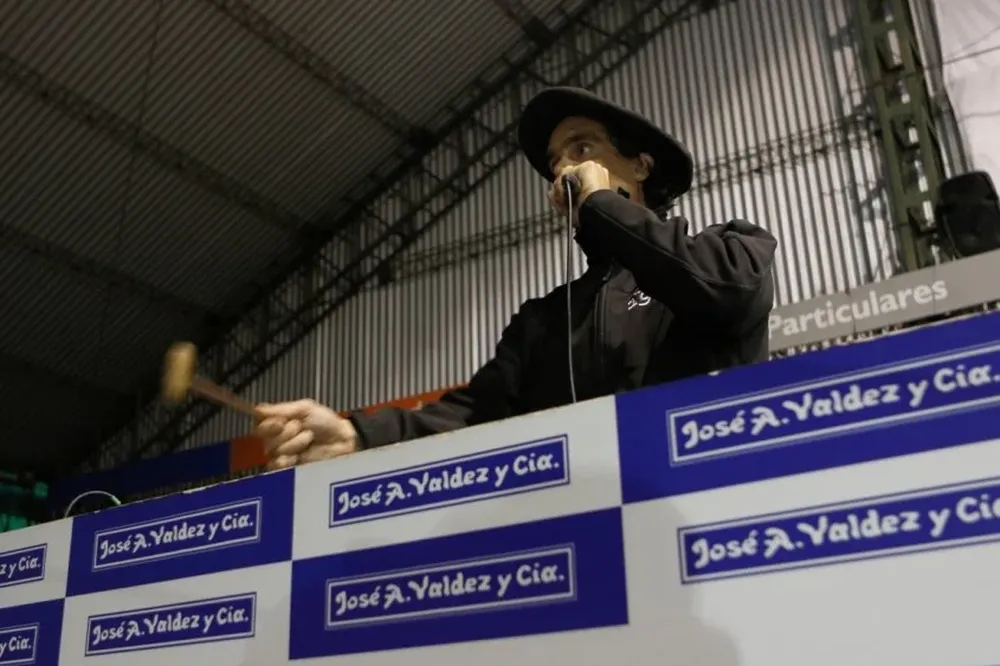 Alejandro Nuñez, martillero de la firma.