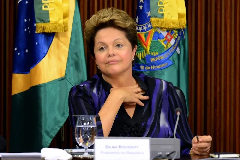 La presidenta de Brasil, Dilma Rousseff