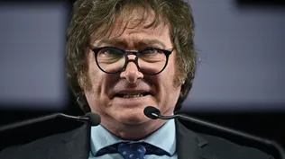 Javier Milei, candidato por La Libertad Avanza