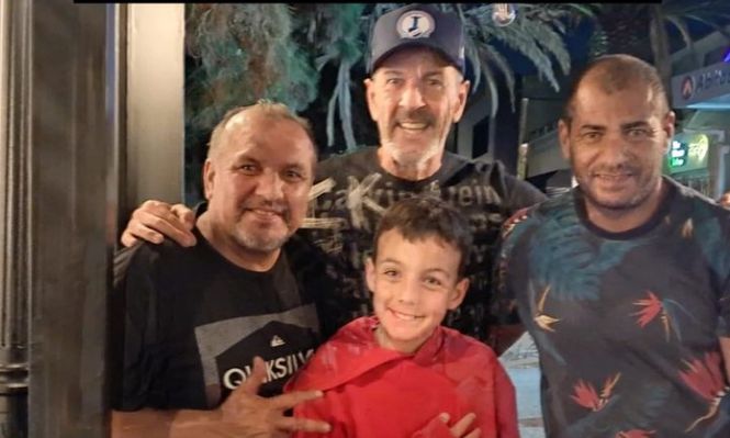 El asado y el regalo especial que le hizo Ruben Sosa a Hugo De León, en un encuentro de hinchas de Nacional
