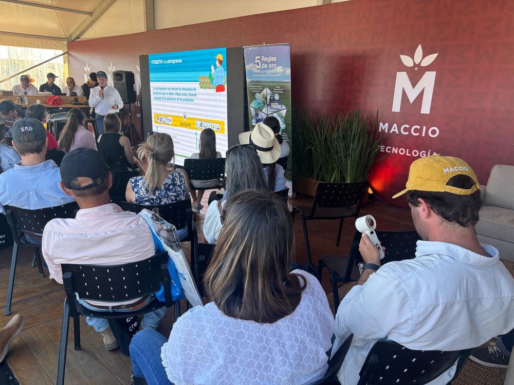 Syngenta y Maccio jerarquizaron al ciclo de conferencias en la Expoactiva Nacional.