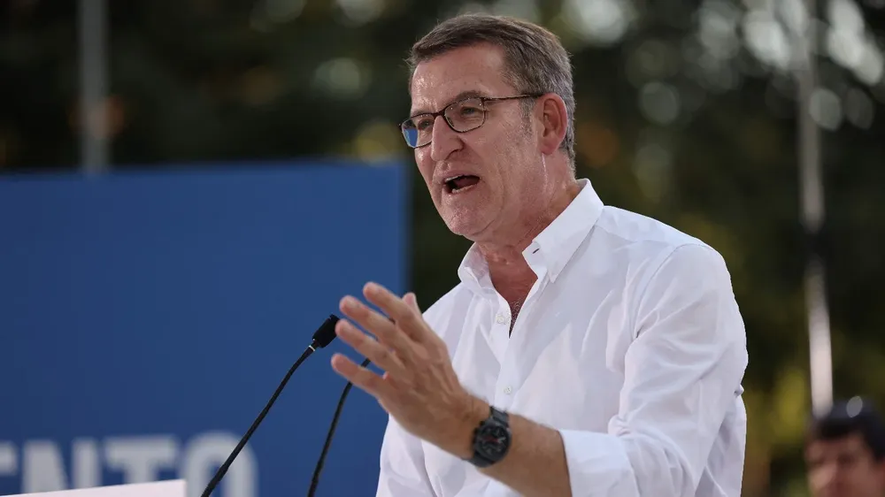 Nuñez Feijóo, líder del PP.