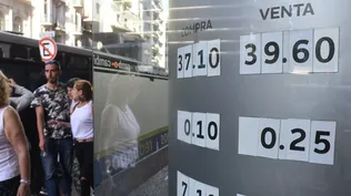 El dólar cayó fuerte y se alejó de los $ 39 en el interbancario