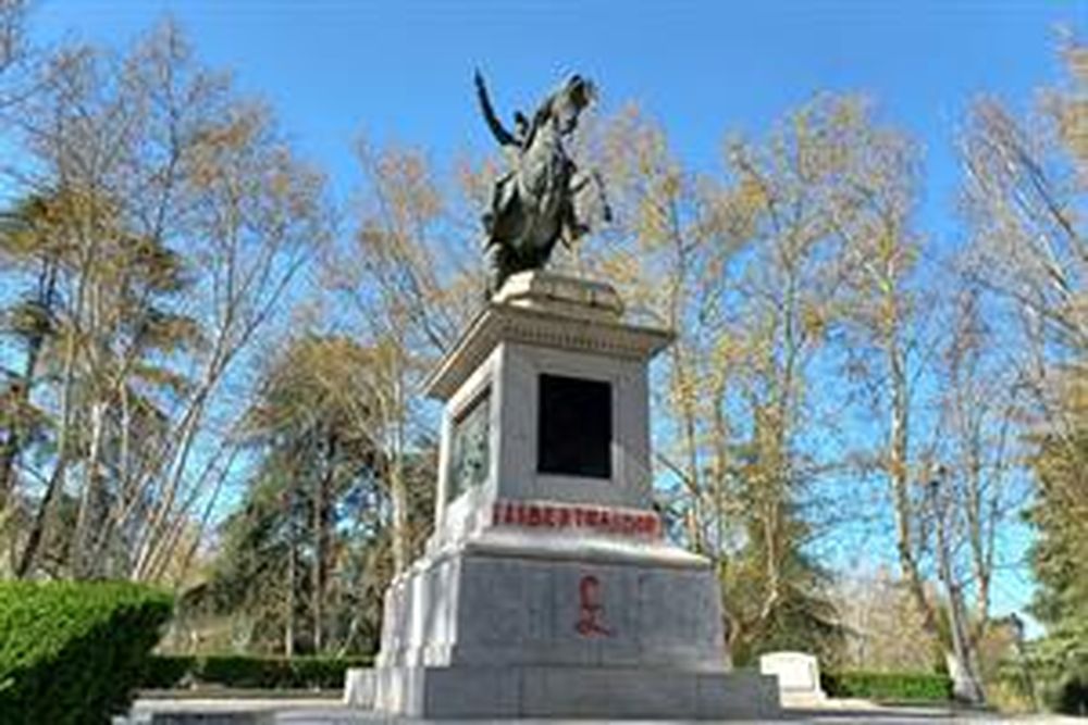 Monumento a San Martín, en Madrid.&nbsp;