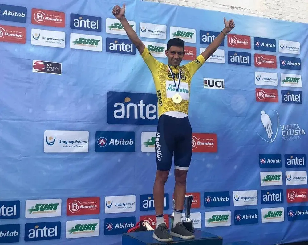 Walter Vargas, del Team Medellín de Colombia