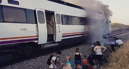 Se desconoce cuándo se restablecerá el servicio ferroviario.