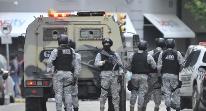 los detalles del operativo policial que interior desplego en la joyeria asaltada