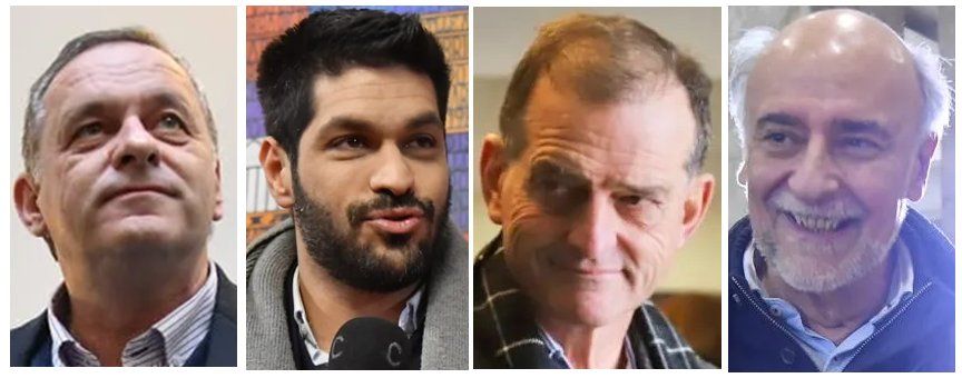 Candidatos a presidente por la coalición