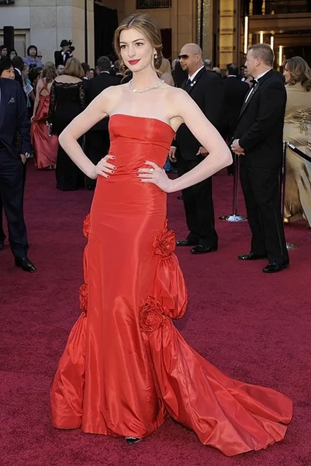 Diseño rojo de Valentino