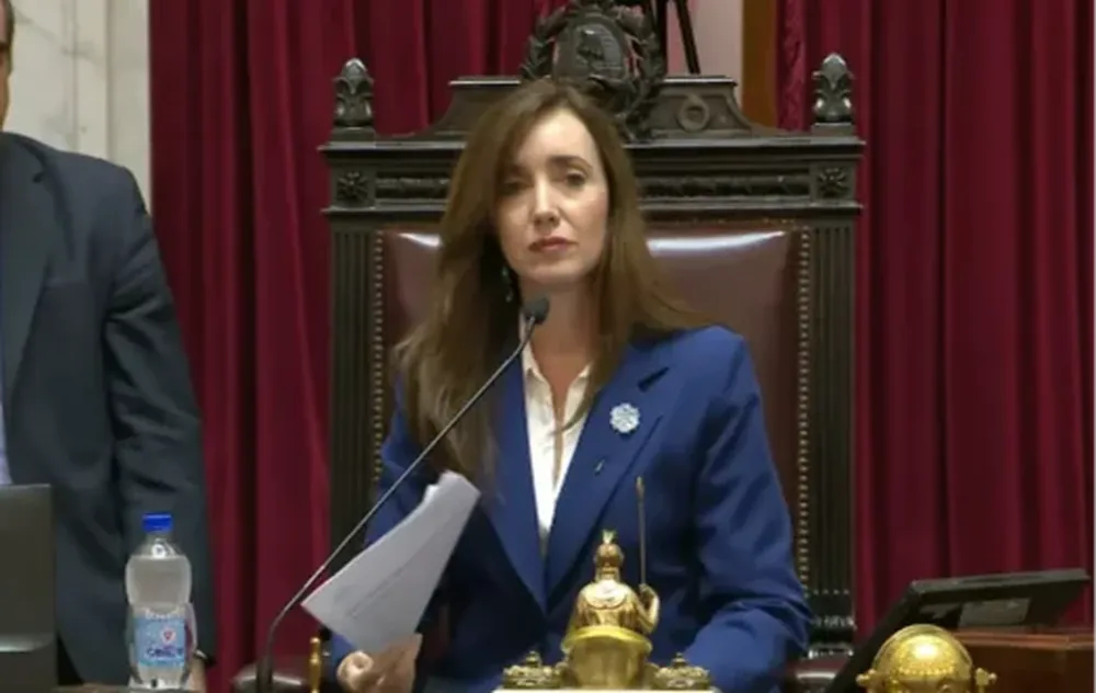 El decreto de convocatoria a sesión para el jueves fue difundido por la oficina de prensa de la Vicepresidenta