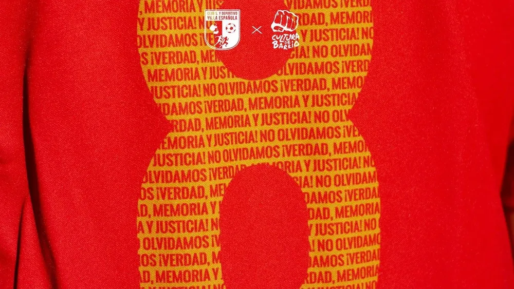 La Proclama Memoria y Justicia en la camiseta