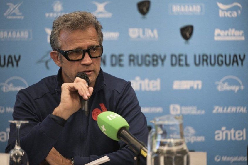 El DT de la selección francesa de rugby, Fabian Galthie