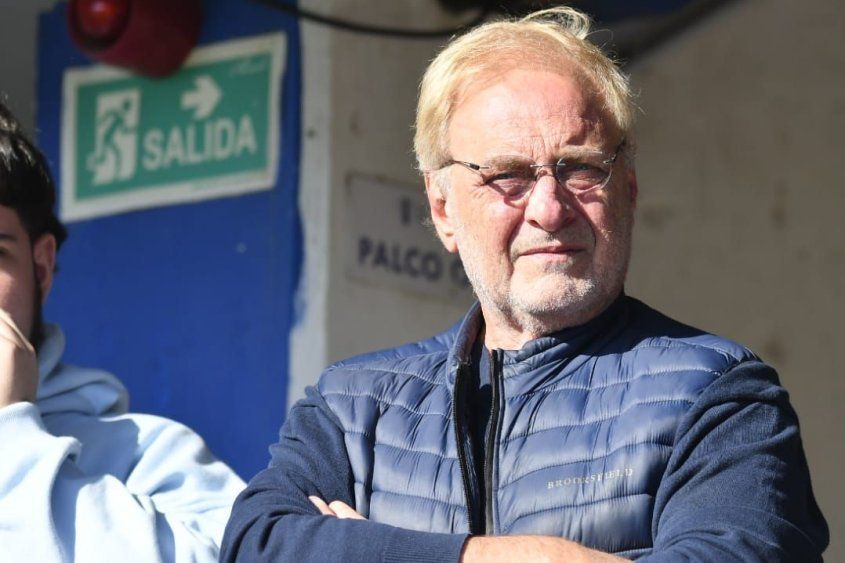 Ricardo Vairo, presidente de Nacional, en el Parque Artigas de Las Piedras. (Archivo)