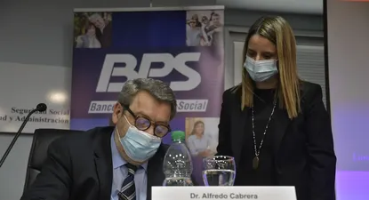 Alfredo Cabrera, flamante presidente del Banco de Previsión Social (BPS)