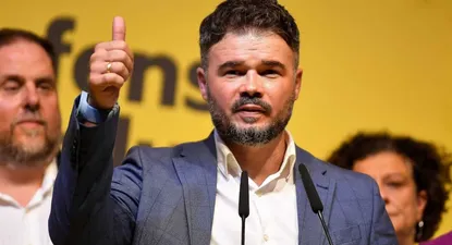 Gabriel Rufián, líder de ERC.