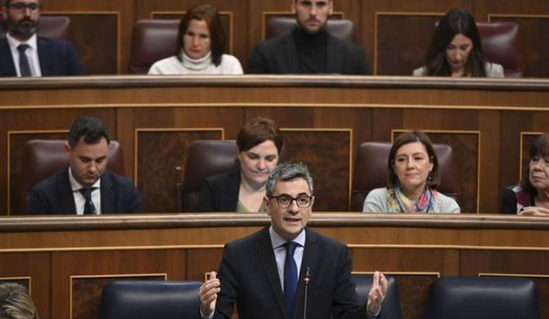 Félix Bolaños en el Congreso de los Diputados. EFE