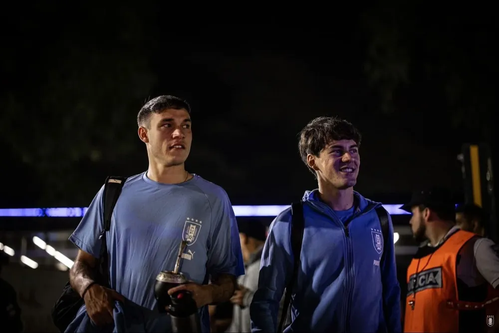 Ugarte y Pellistri en Buenos Aires