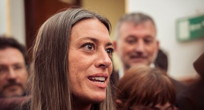 La portavoz de Junts en el Congreso, Miriam Nogueras.